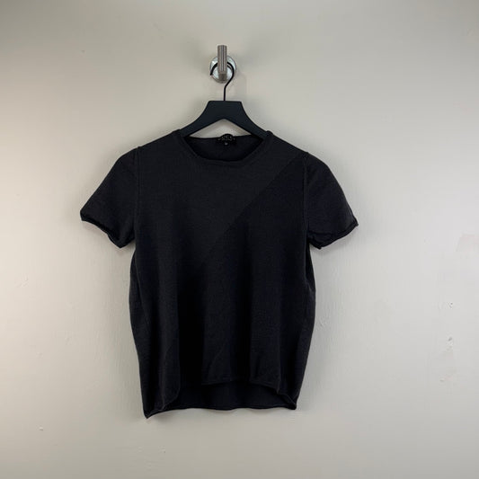 Gucci Short Sleeve Cashmere Silk Blend Knit Top 1997