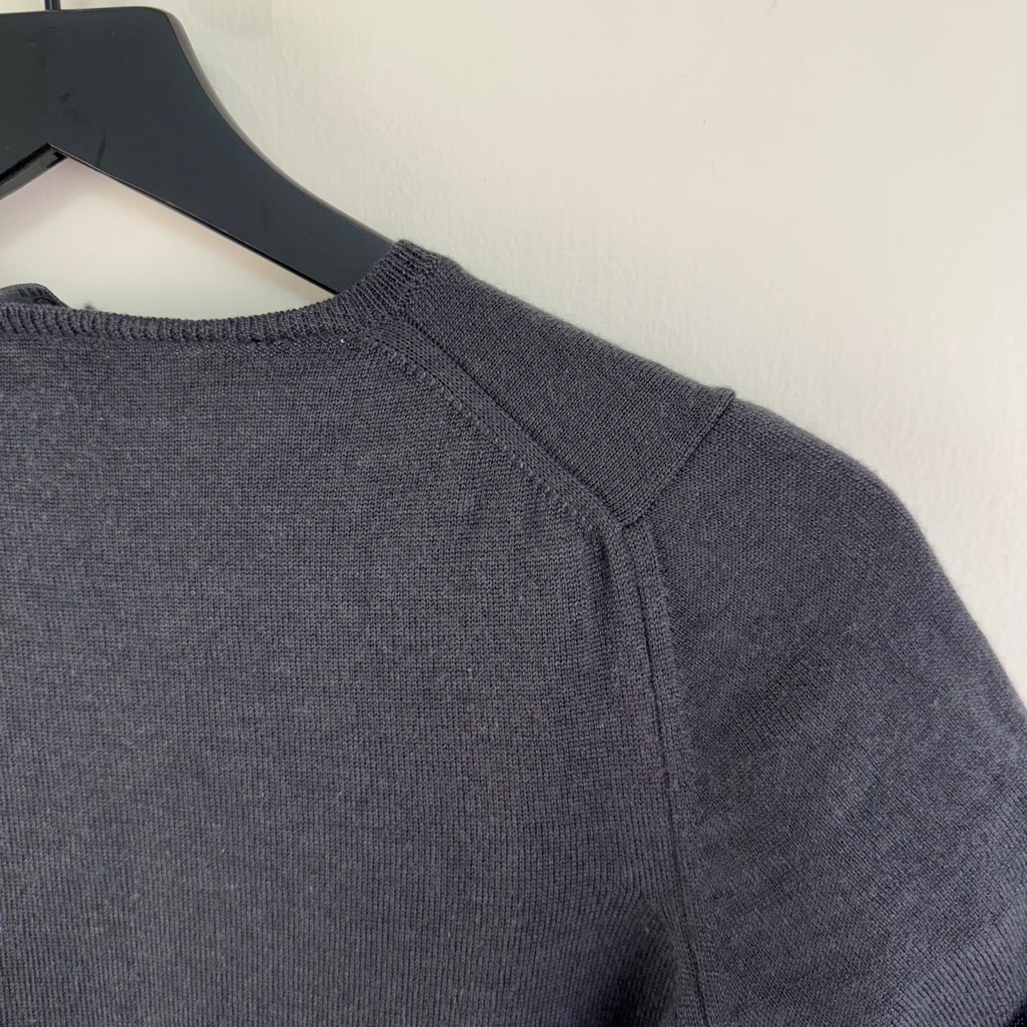Gucci Short Sleeve Cashmere Silk Blend Knit Top 1997