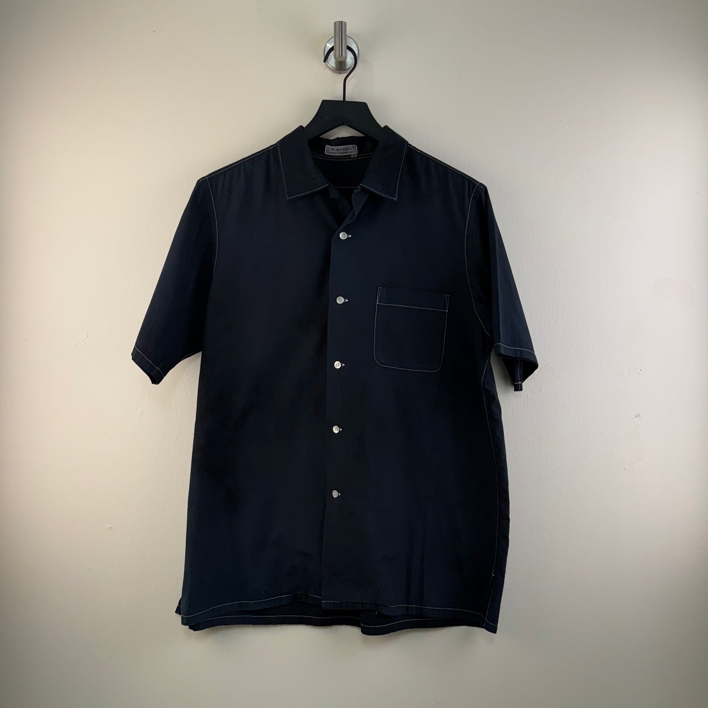 Y's for Men Contrast Stitch Shirt