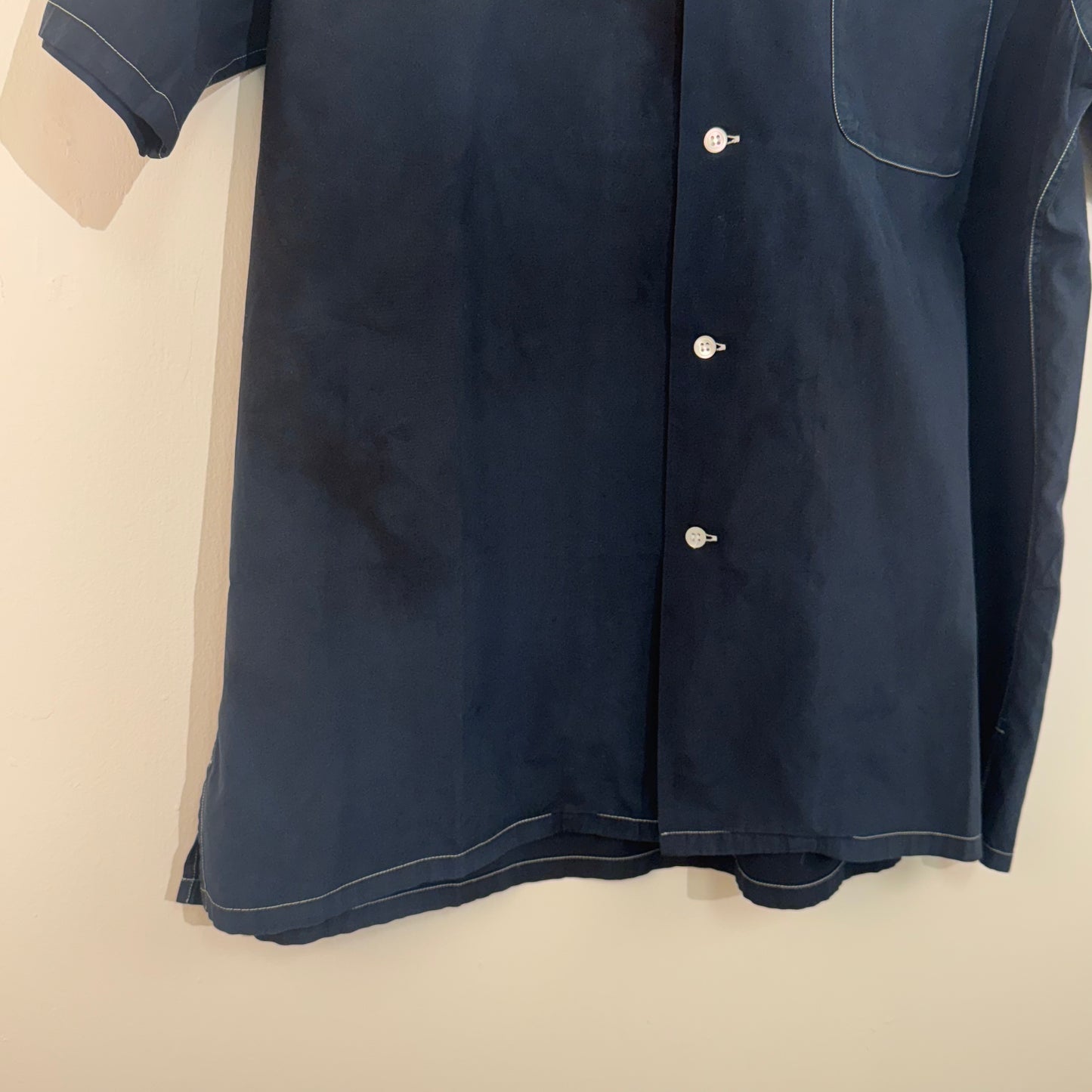 Y's for Men Contrast Stitch Shirt