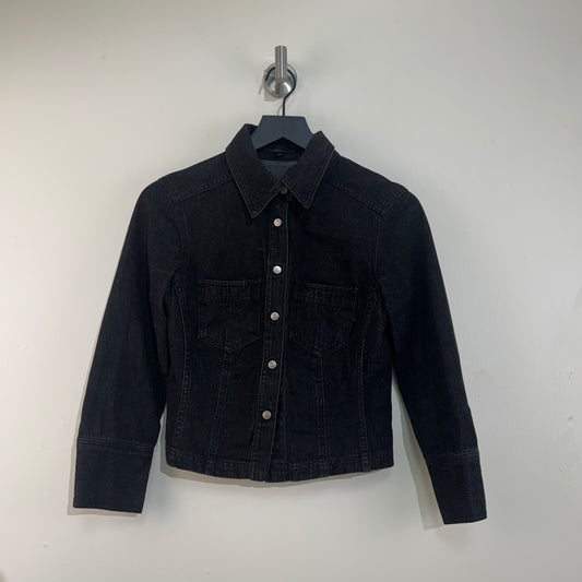 Gucci Black Denim Jacket 1998