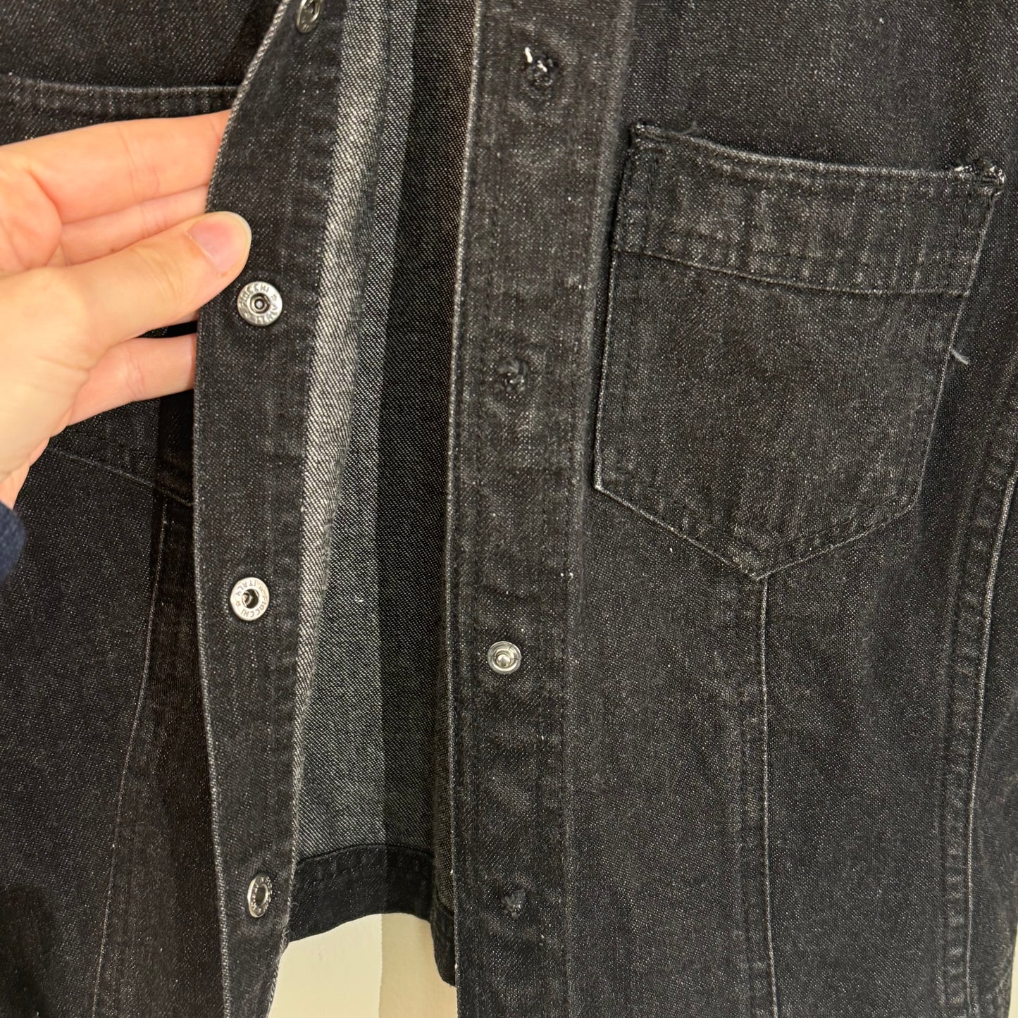 Gucci Black Denim Jacket 1998