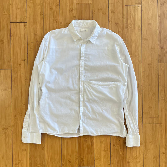 Helmut Lang Slit Pocket Button Up Shirt