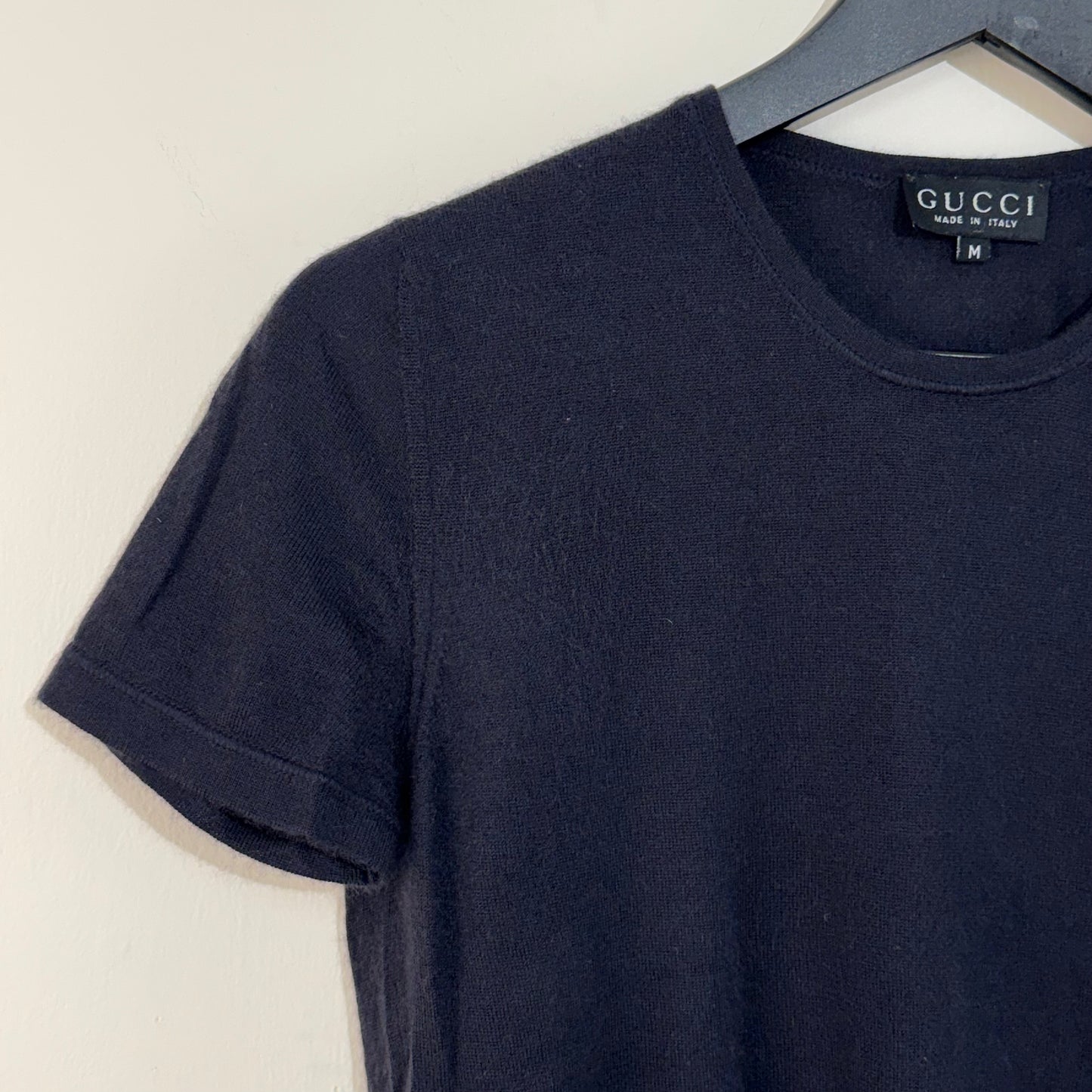 Gucci Short Sleeve Cashmere Knit