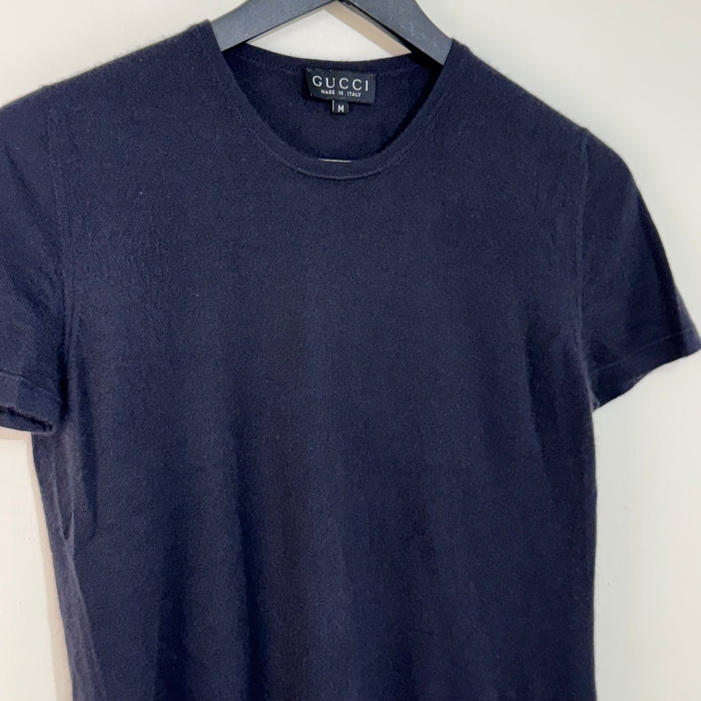 Gucci Short Sleeve Cashmere Knit