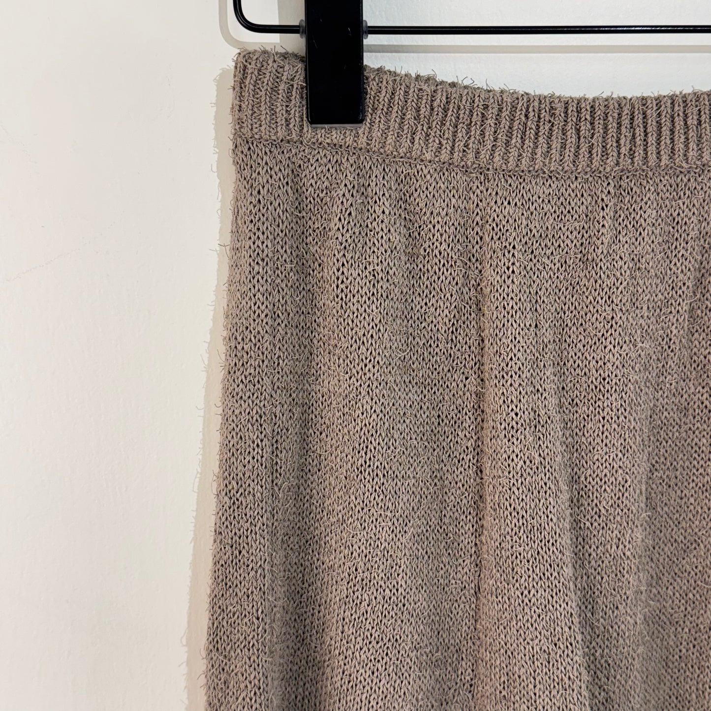 Auralee 20SS Crisp Loop Yarn Knit Skirt
