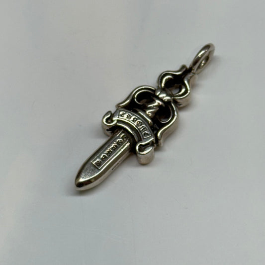 Chrome Hearts Large Double Dagger Pendant