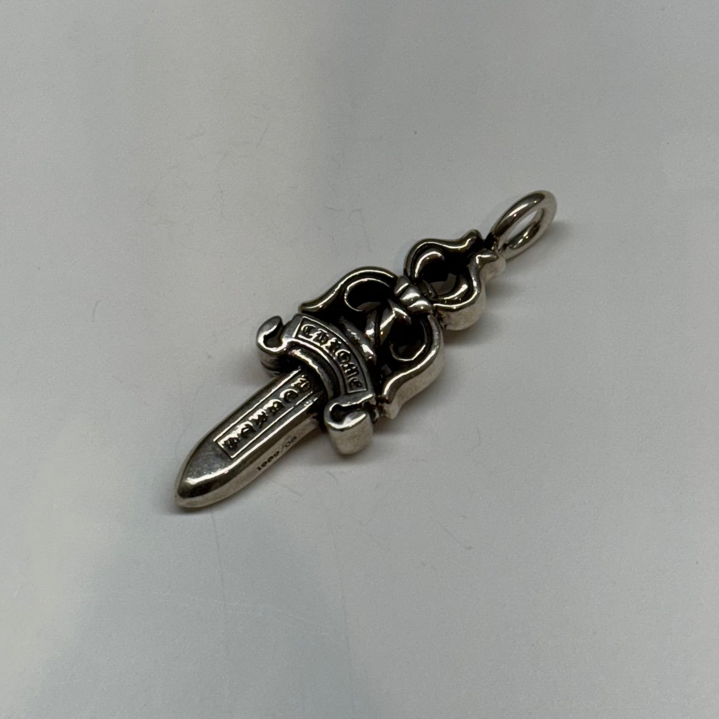 Chrome Hearts Large Double Dagger Pendant