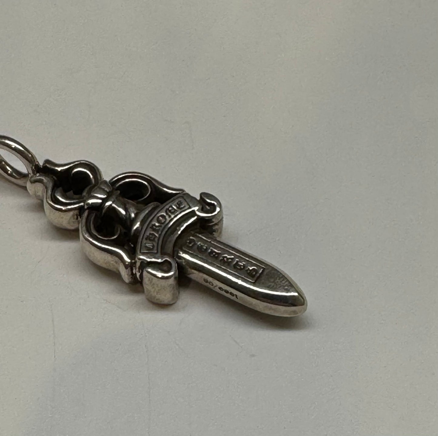 Chrome Hearts Large Double Dagger Pendant