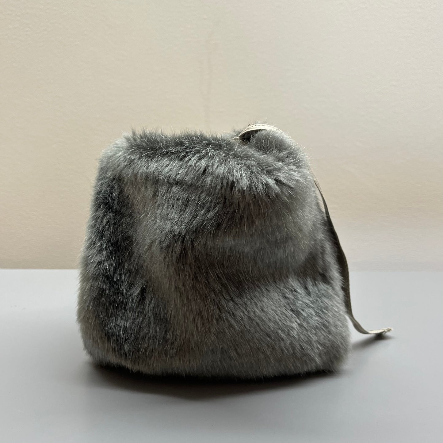 Issey Miyake Pleats Please Fur Pouch