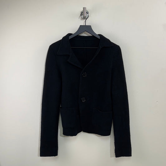 Yohji Yamamoto Raw Hem Blazer