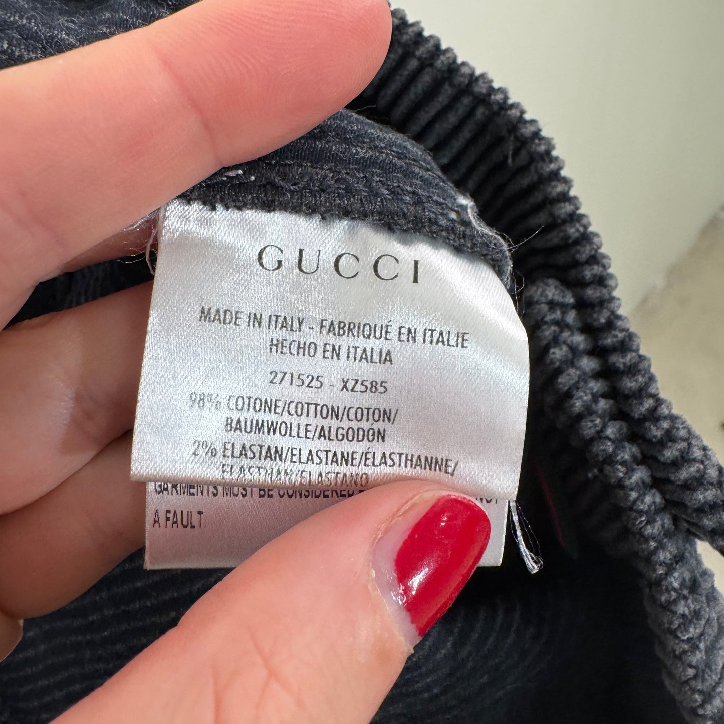 Gucci Corduroy Flare Pants
