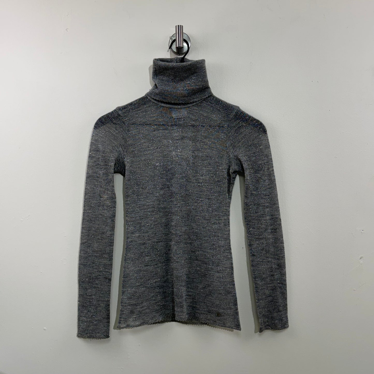 Chanel 06AW Cashmere Silk Turtleneck Knit Sweater