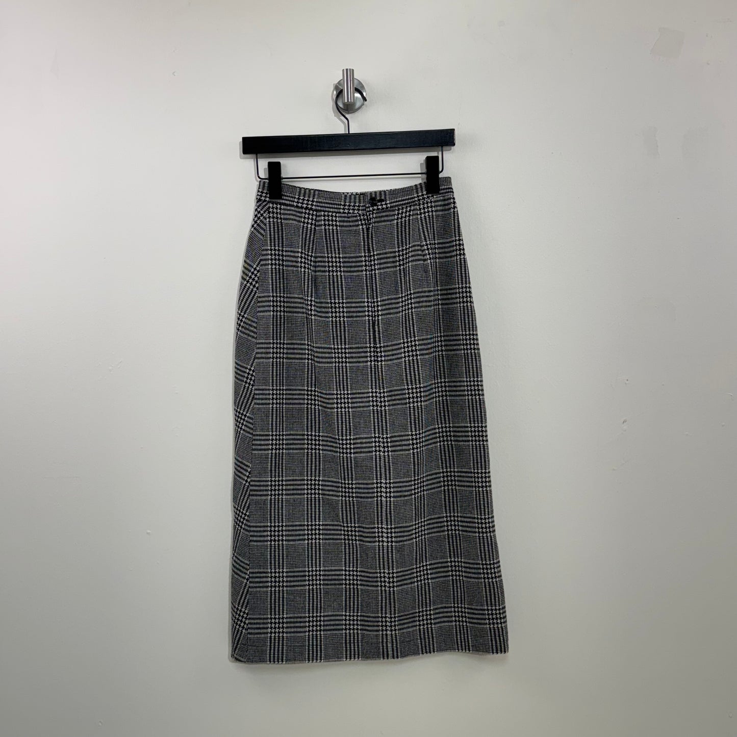 Comme des Garçons 1980s Wool Glen Check Skirt