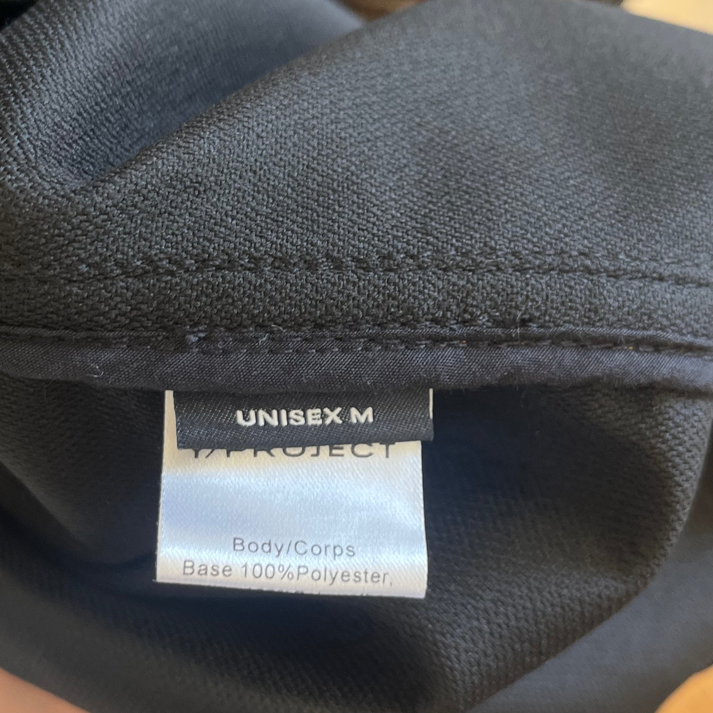 Y/Project Hook Eye Faux Leather Shirt