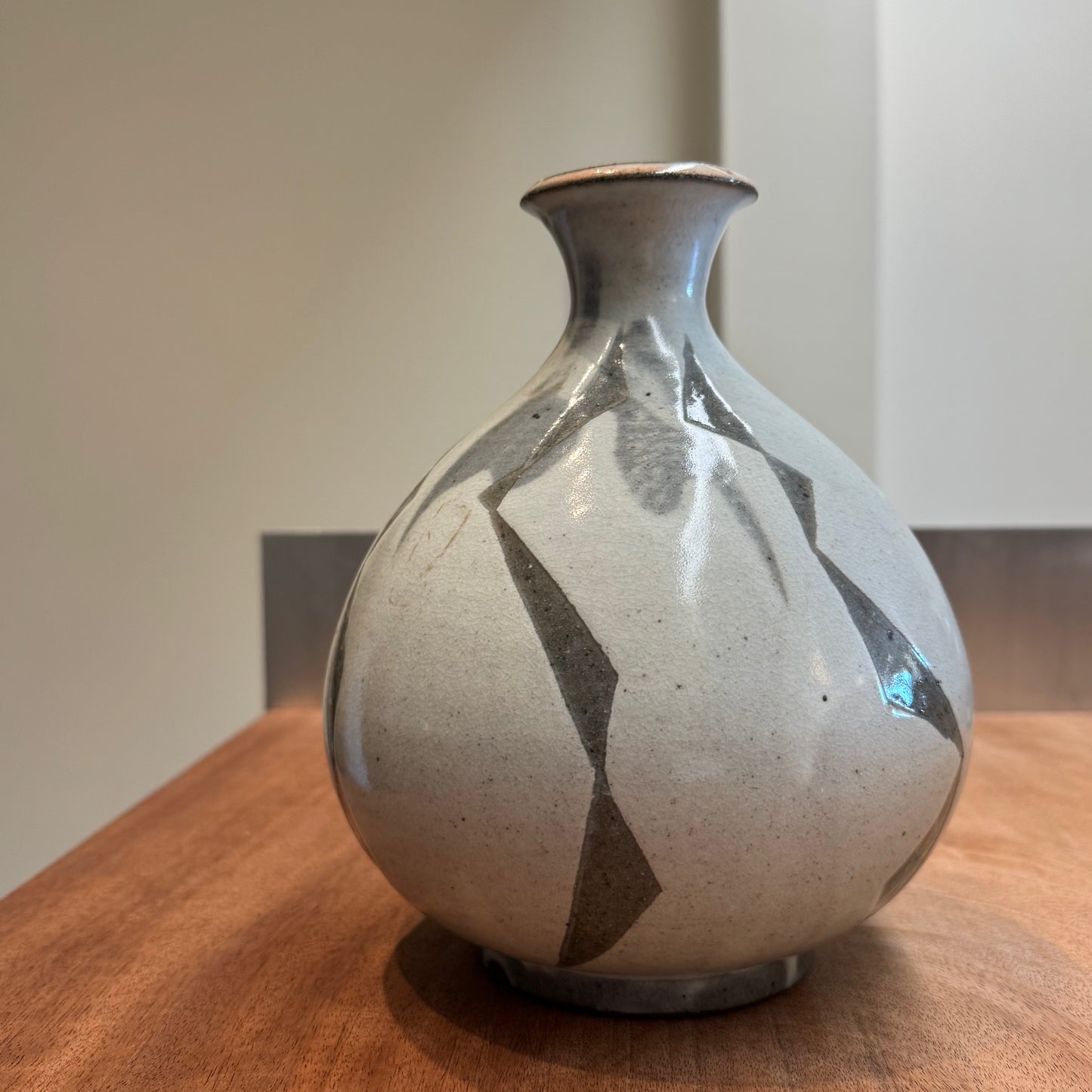 Tsuboya Ware Ceramic Tokkuri Vase