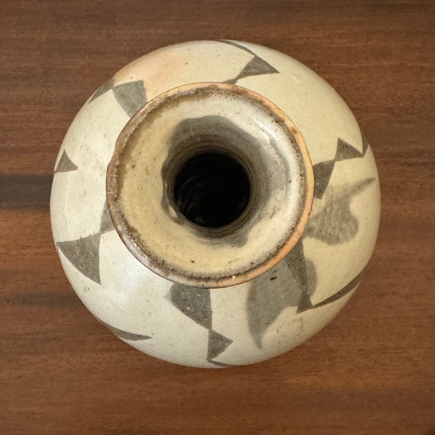 Tsuboya Ware Ceramic Tokkuri Vase