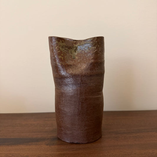 Bizen Ware Ceramic Flower Vase