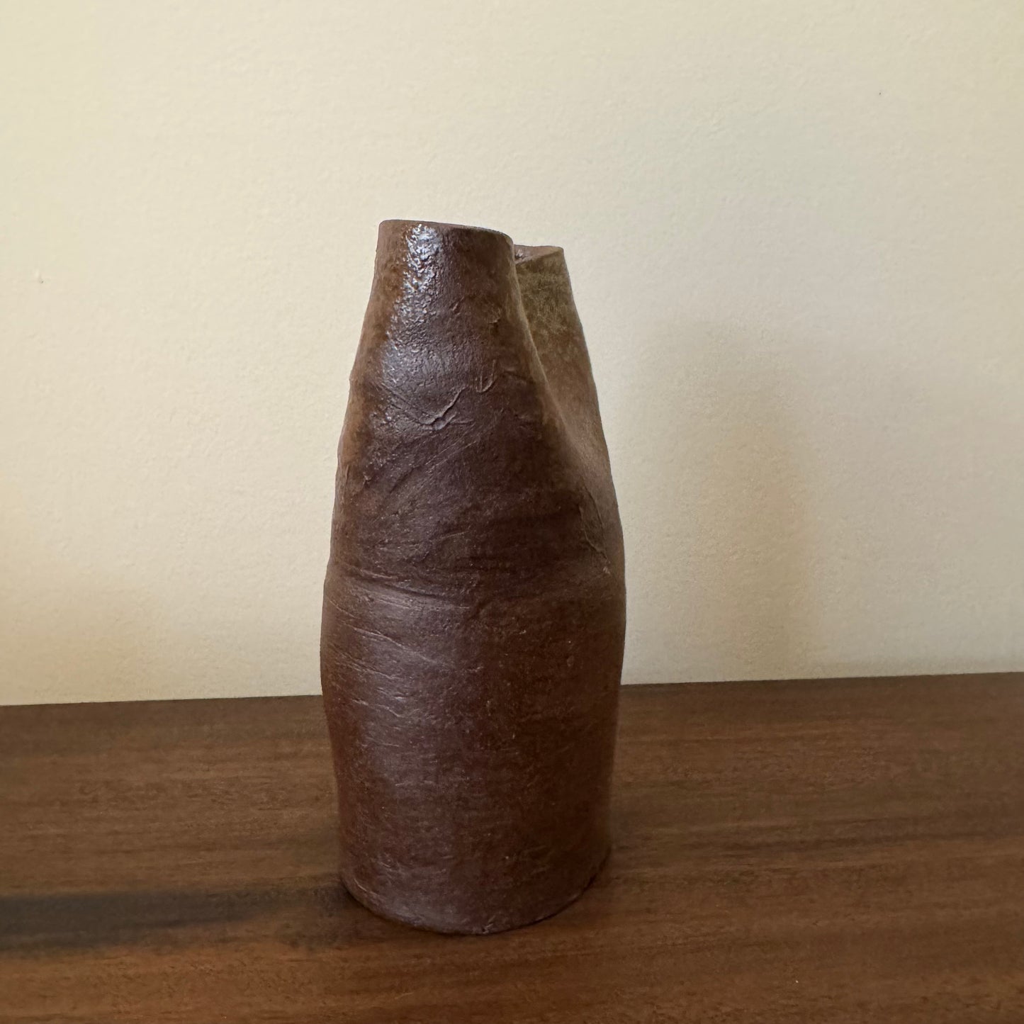 Bizen Ware Ceramic Flower Vase
