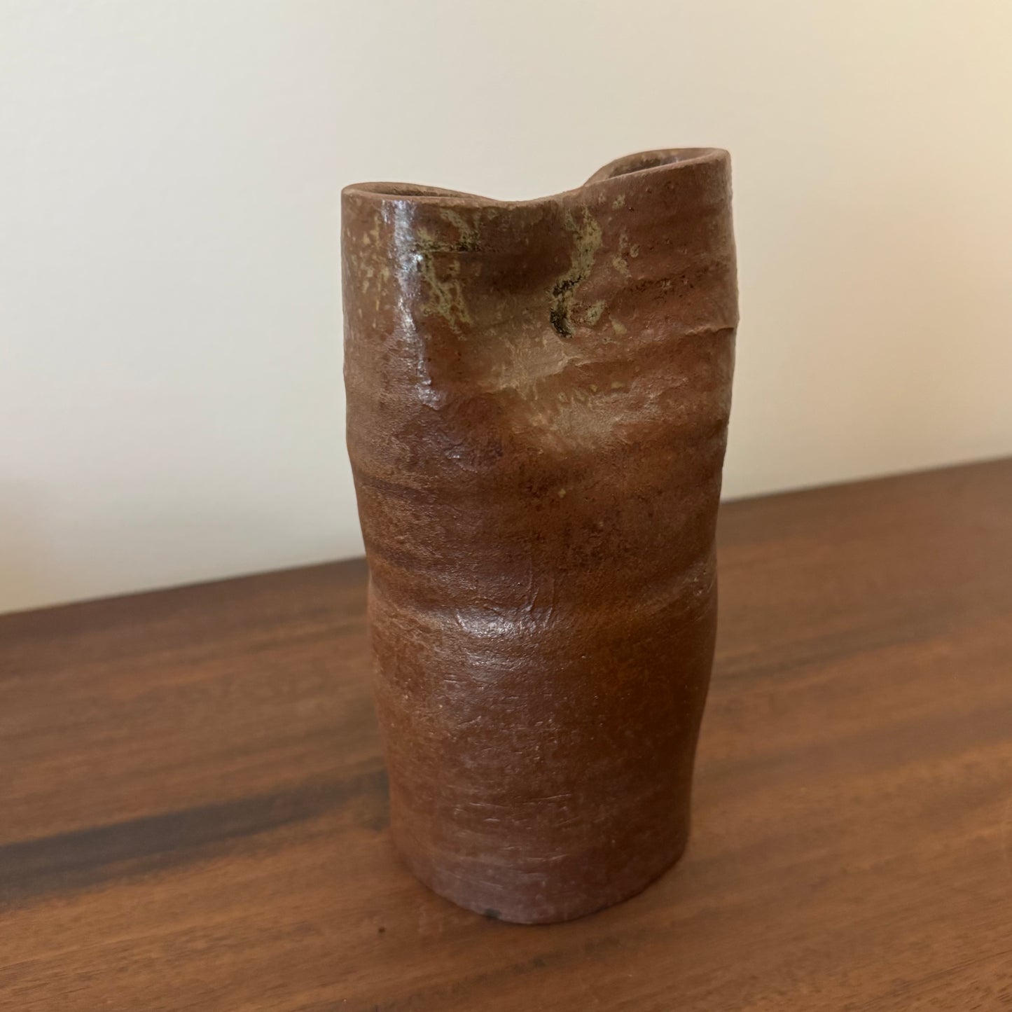 Bizen Ware Ceramic Flower Vase