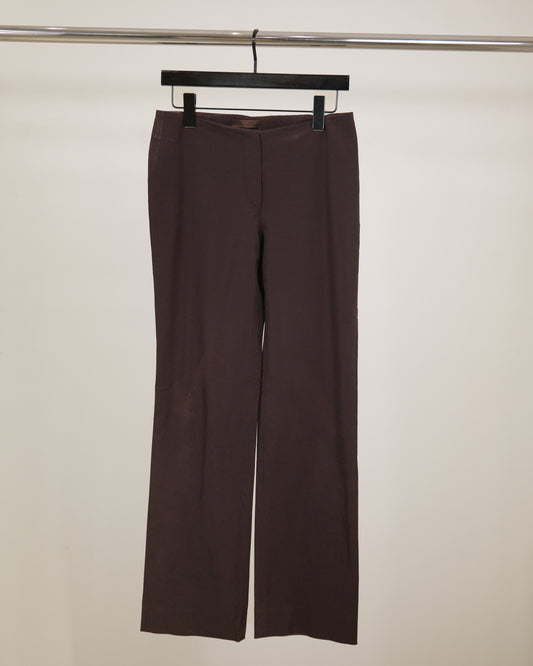 Prada Nylon Rubber Stretch Pants