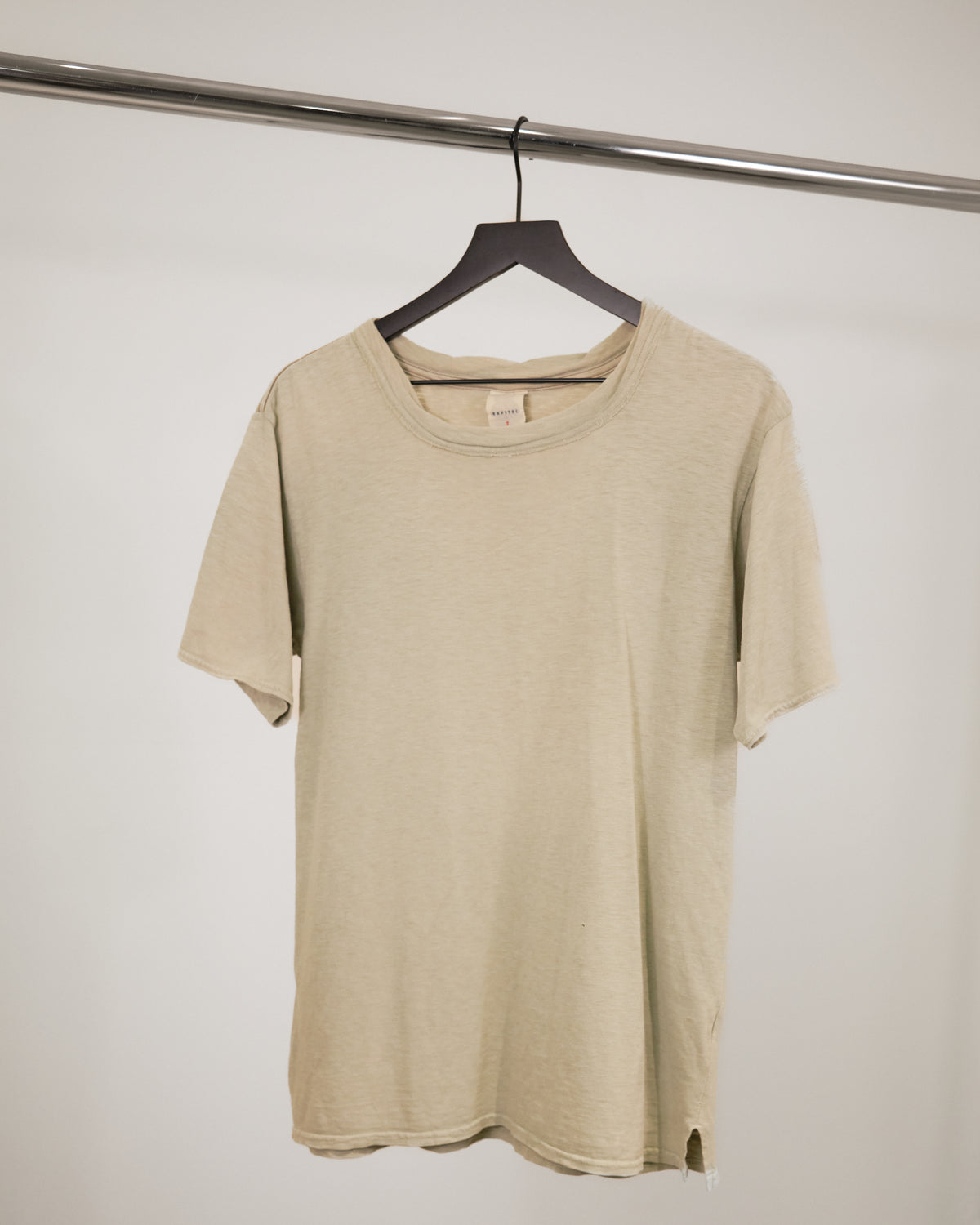 KAPITAL Washed Out Short Sleeve T-Shirt