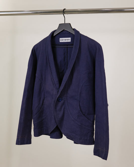 Issey Miyake  SS2005 Collarless Blazer