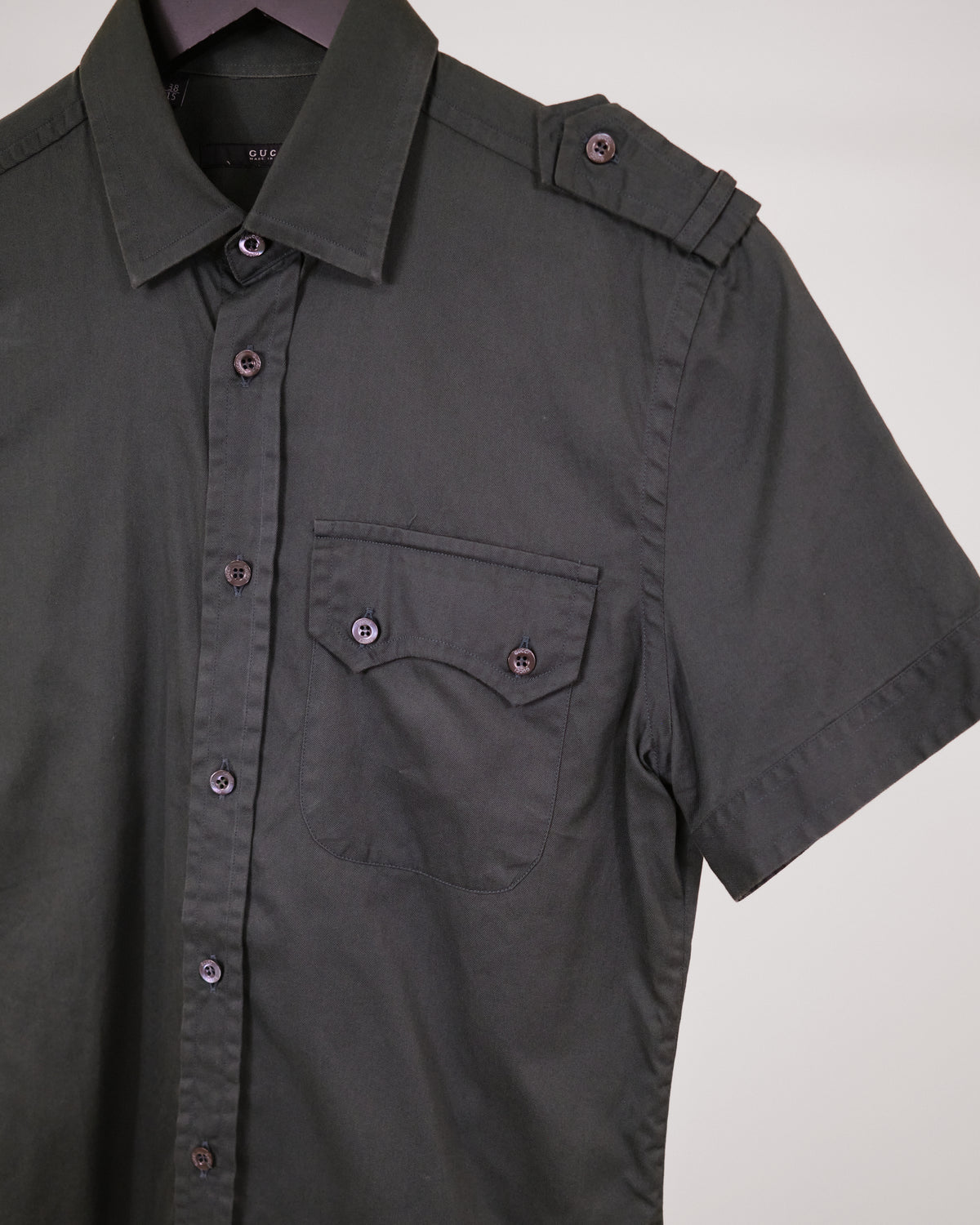 Gucci Short Sleeve Pocket Shirt