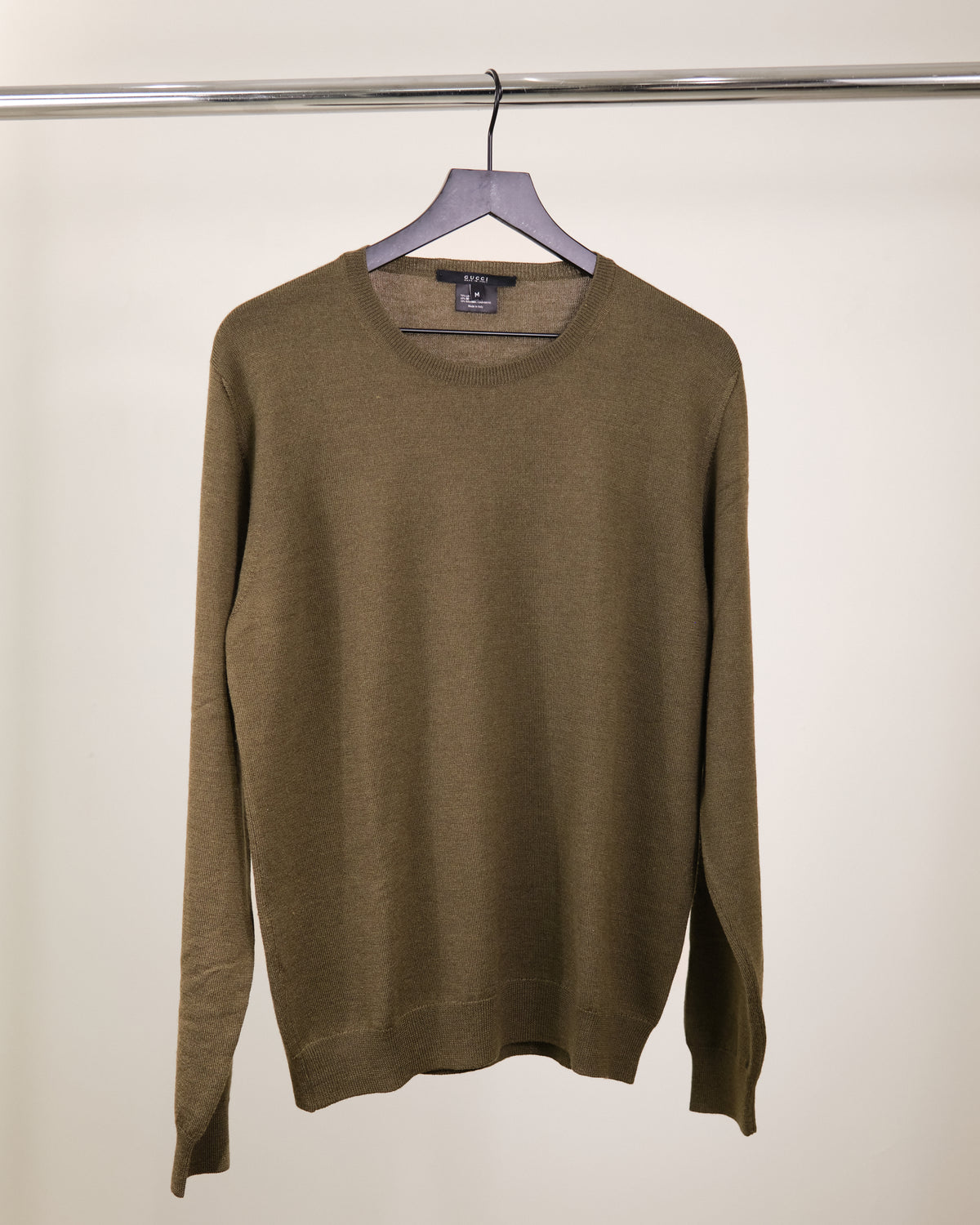 Gucci Wool Silk Cashmere Knit Sweater
