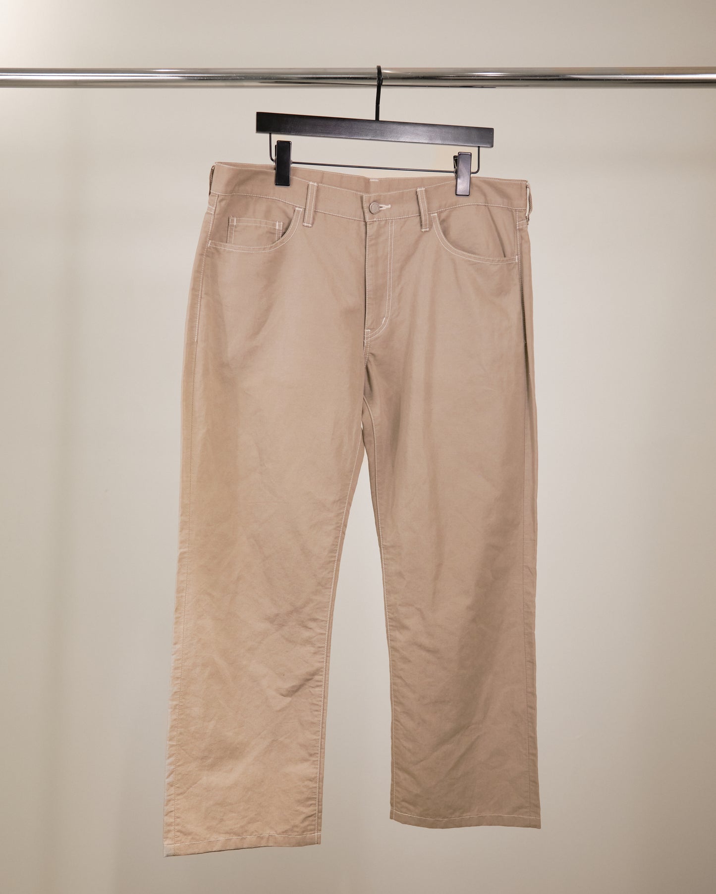 Comme Des Garcons Homme Contrast Stitch Chinos