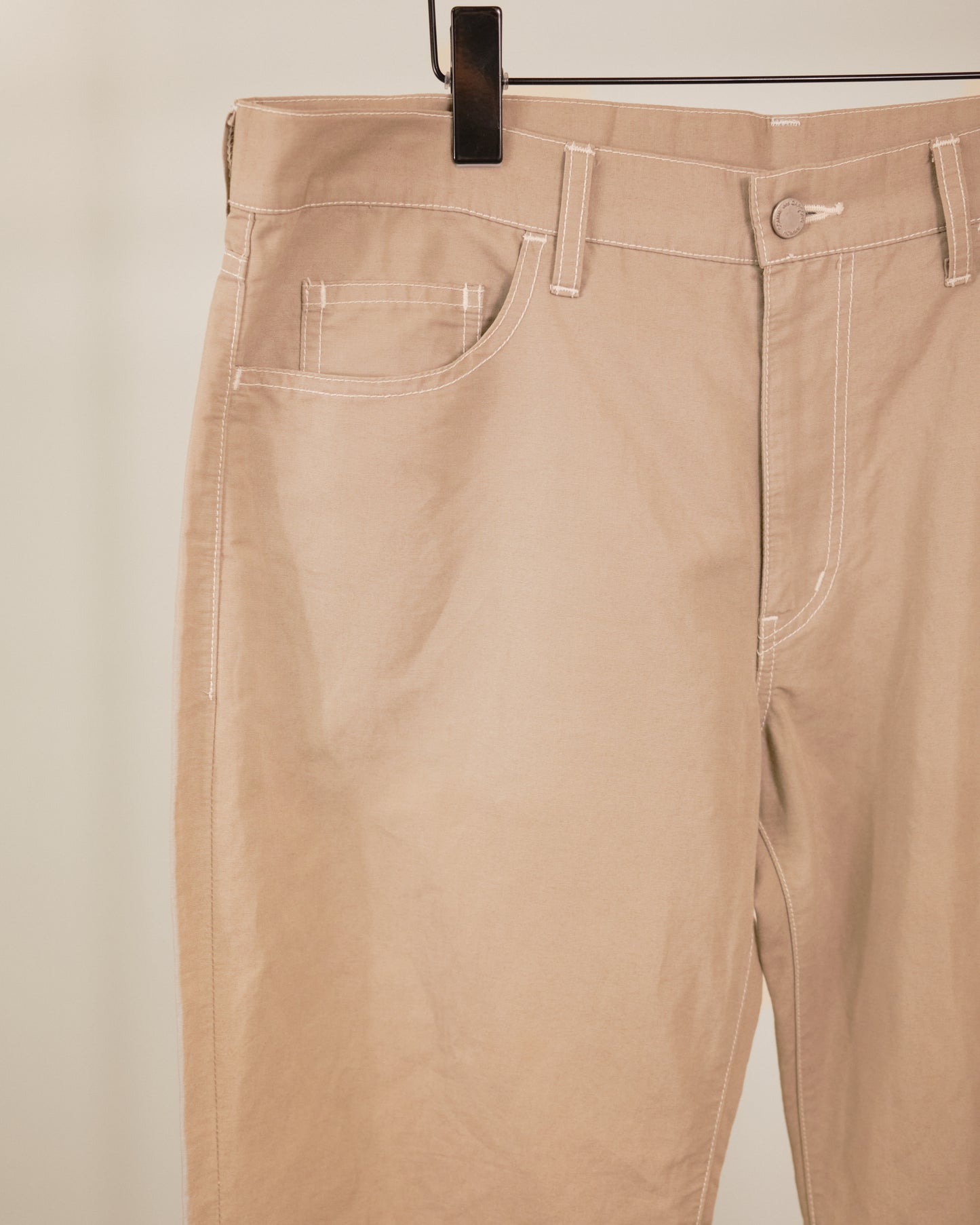 Comme Des Garcons Homme Contrast Stitch Chinos