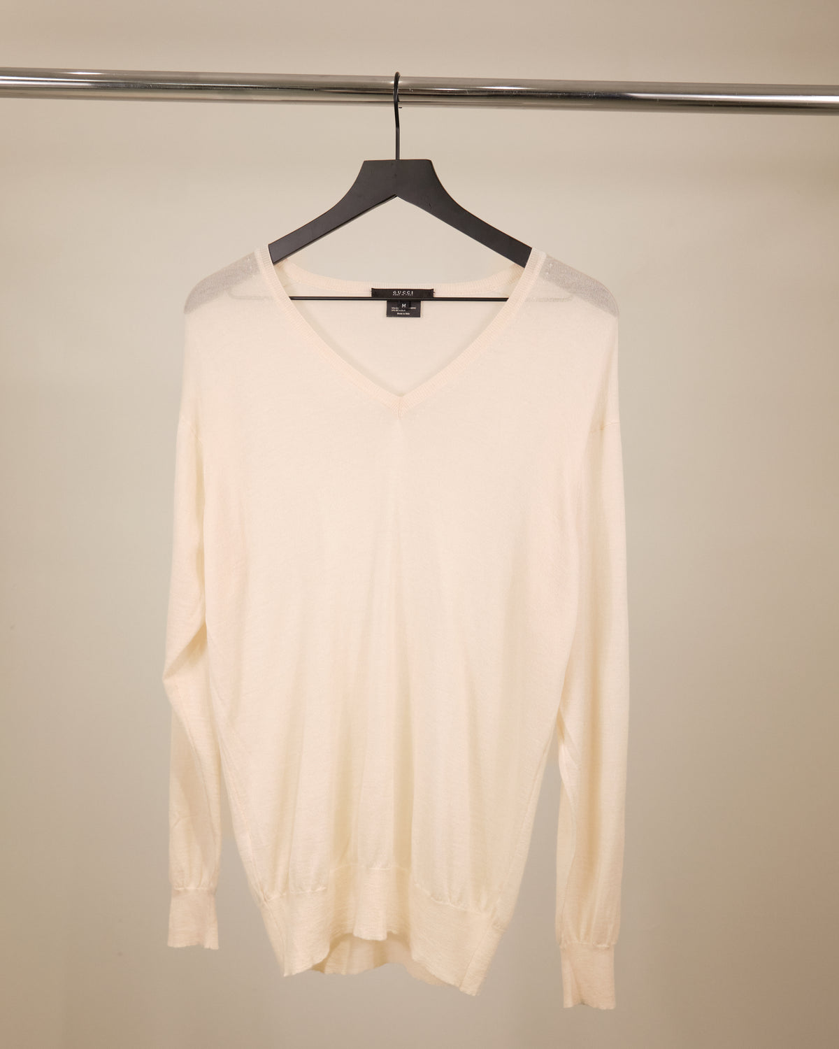 Gucci V-Neck Knit Sweater
