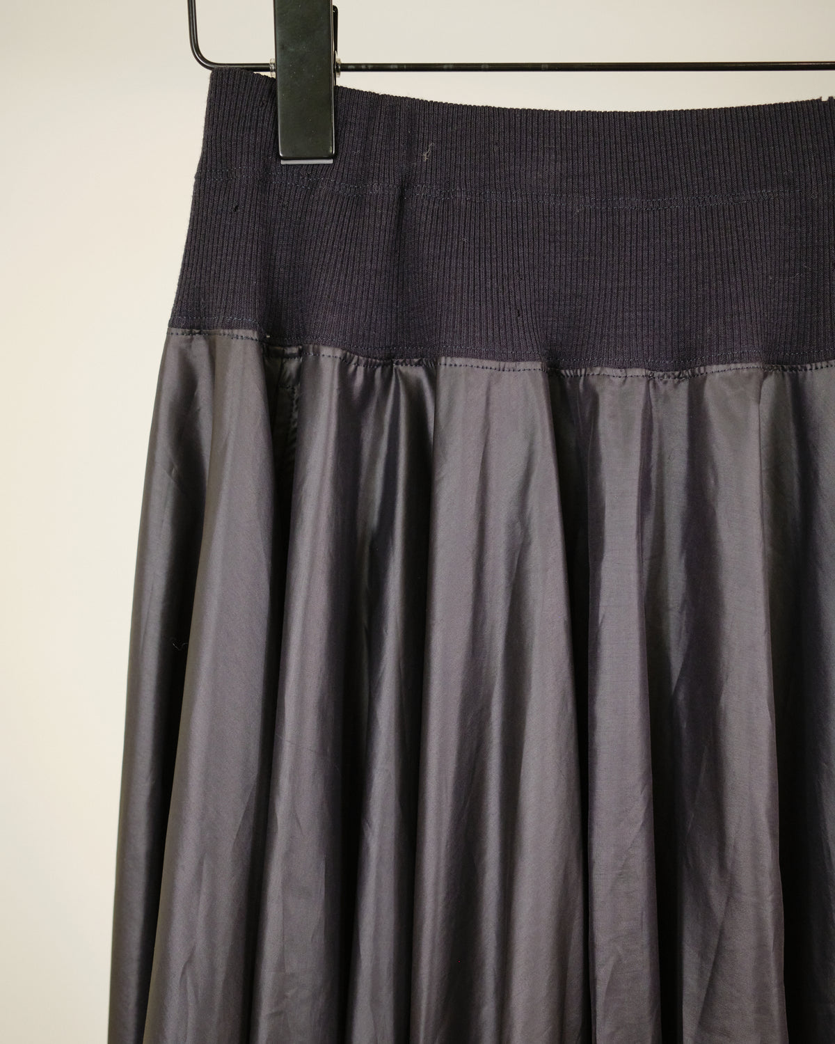 Issey Miyake Gathered Flare Skirt