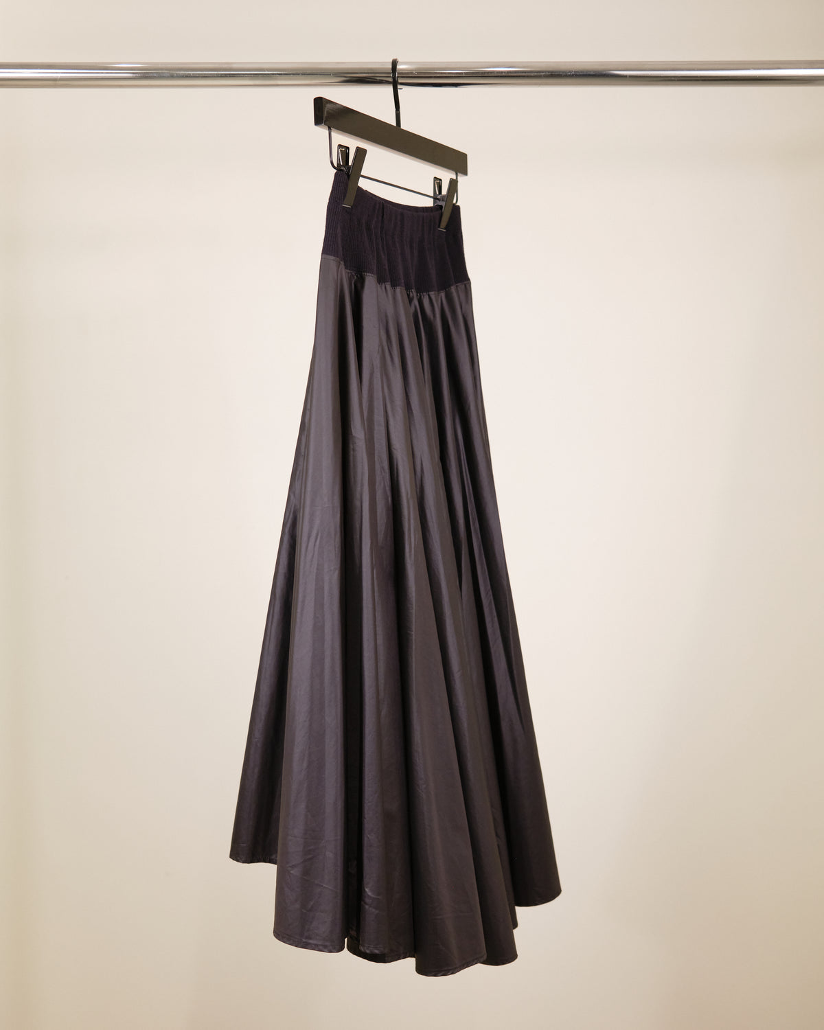 Issey Miyake Gathered Flare Skirt
