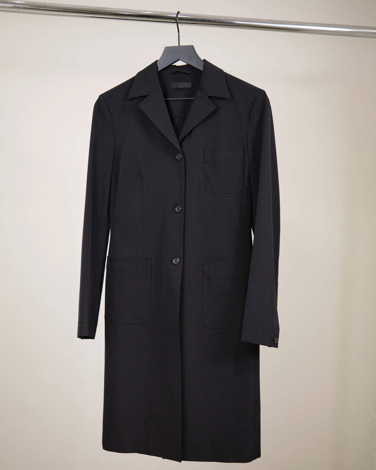 Prada Stretch Chester Coat