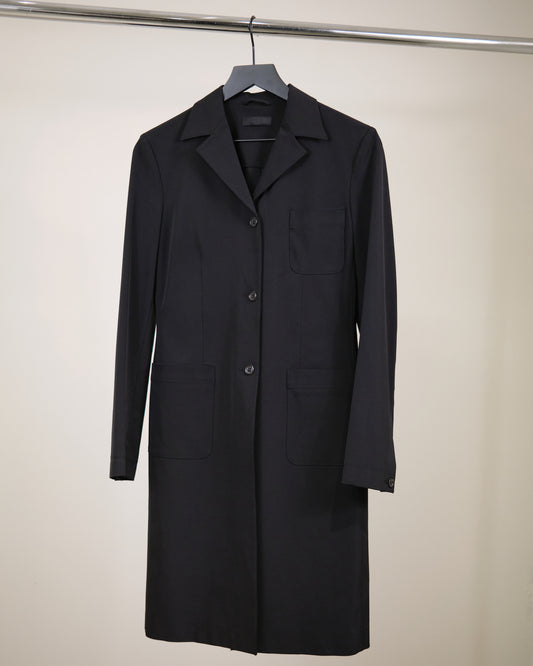 Prada Stretch Chester Coat