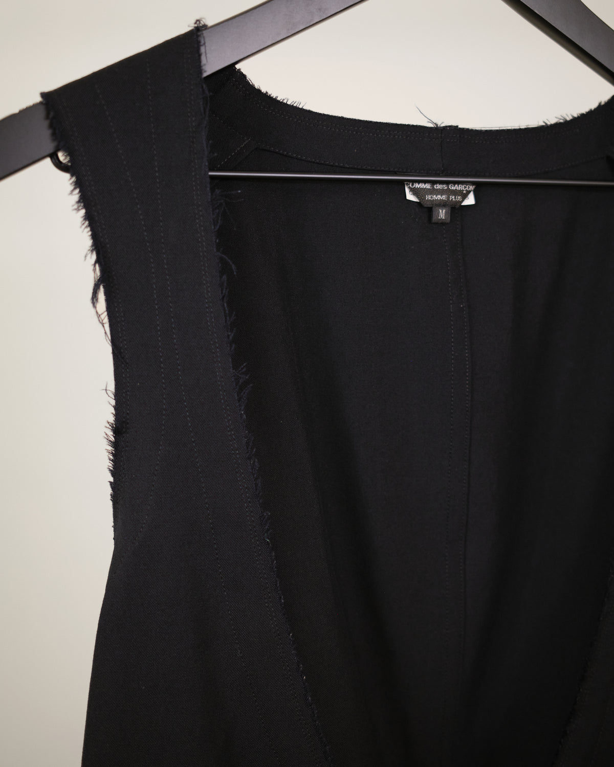 Comme Des Garcons Homme Plus Cut Off Vest