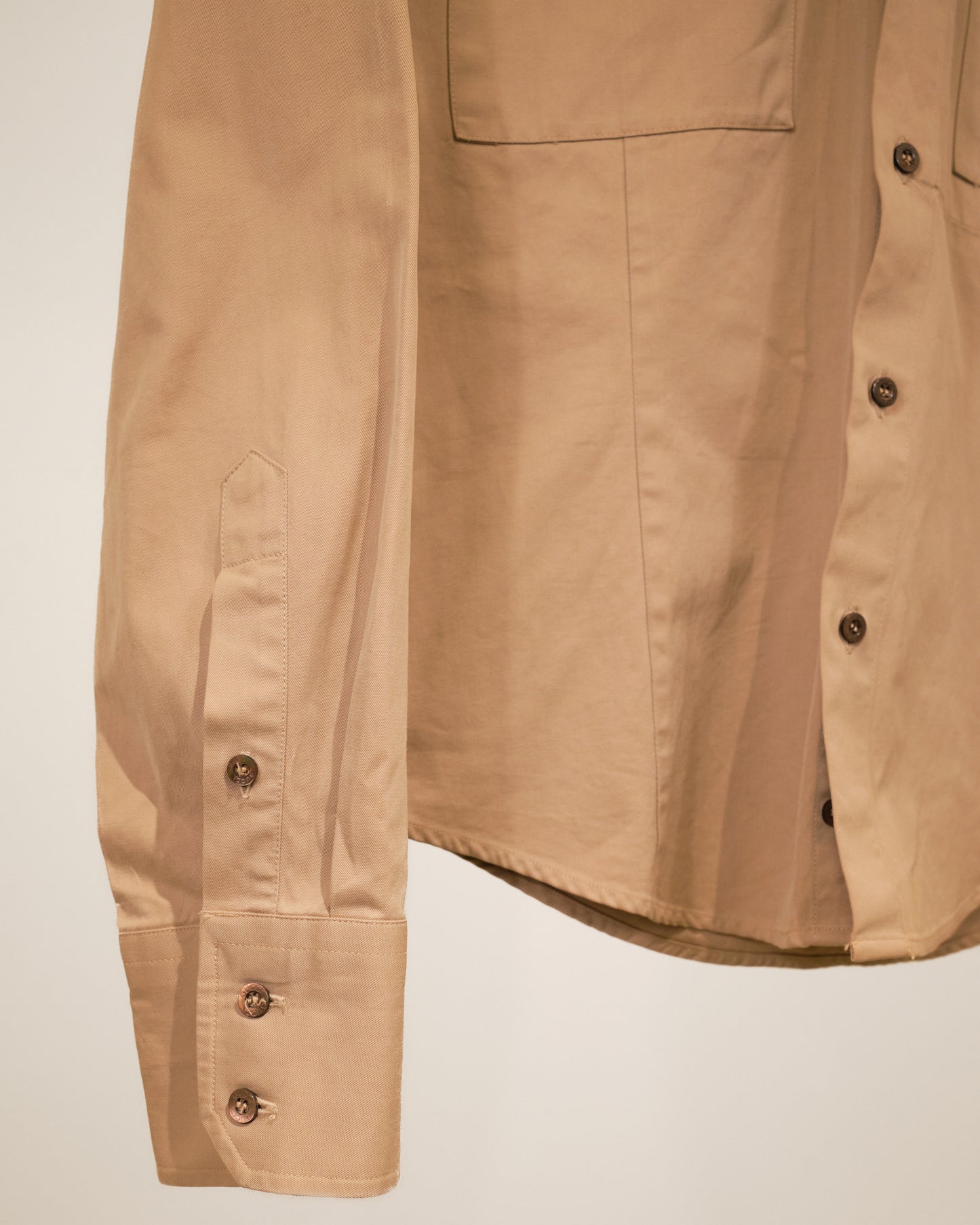 Gucci by Tom Ford Military Shirt Khaki