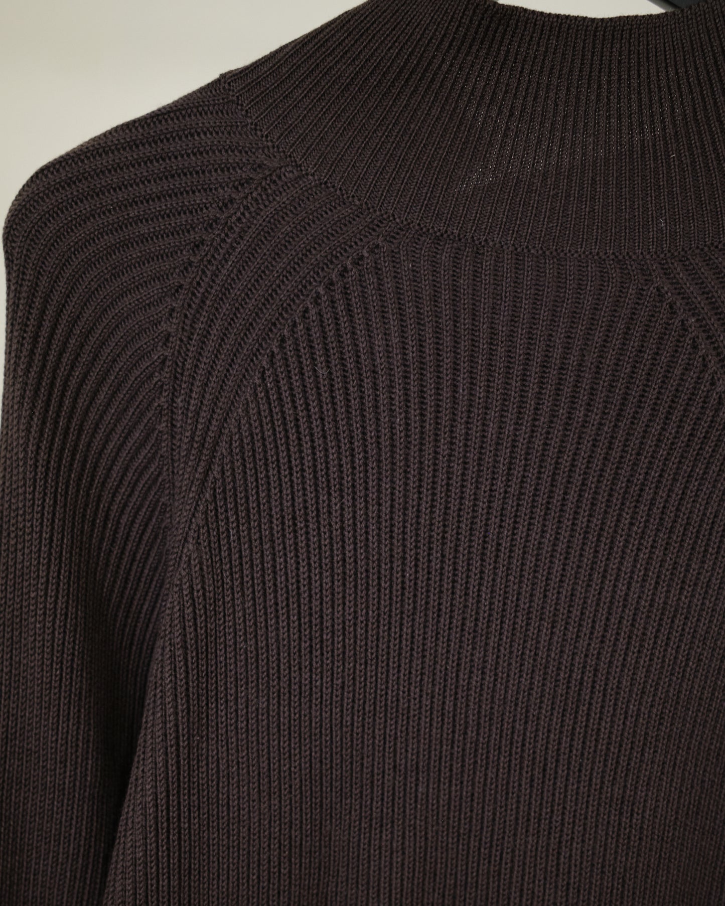 Gucci Ribbed Knit High Neck Sweater