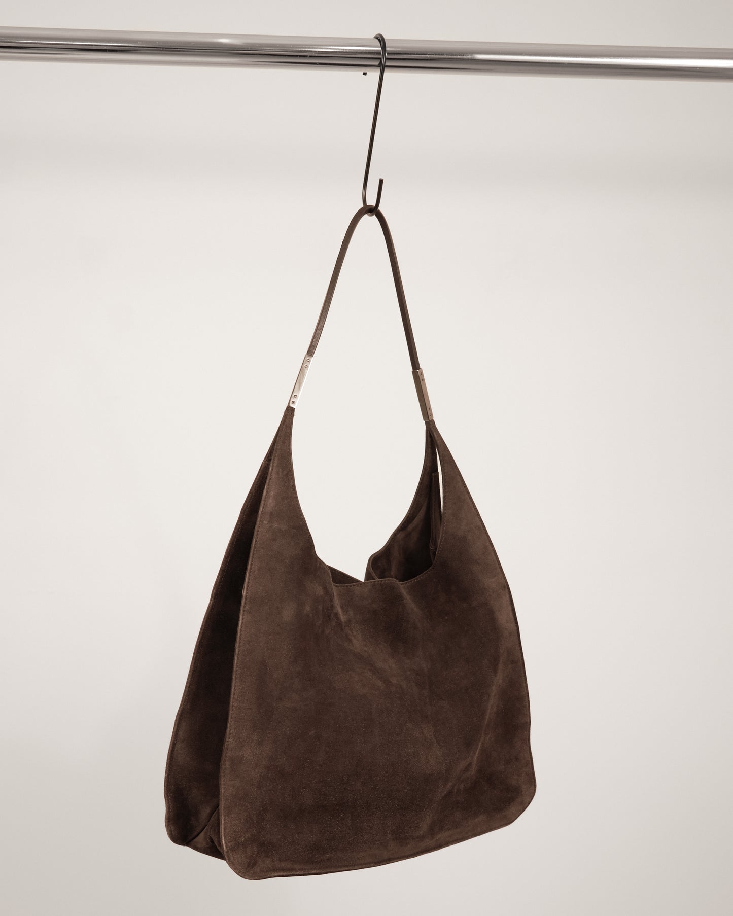 Gucci Suede One Shoulder Bag - Brown Suede
