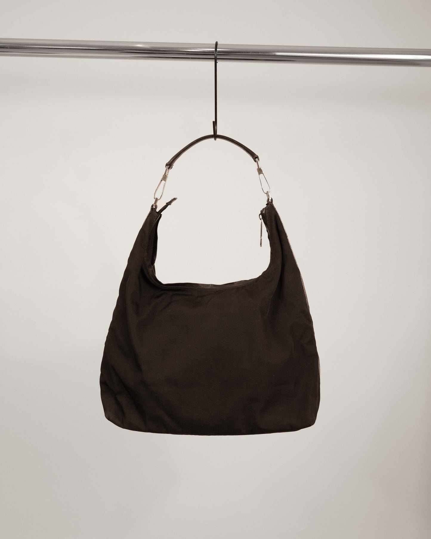Gucci Suede One Shoulder Bag - Brown Suede