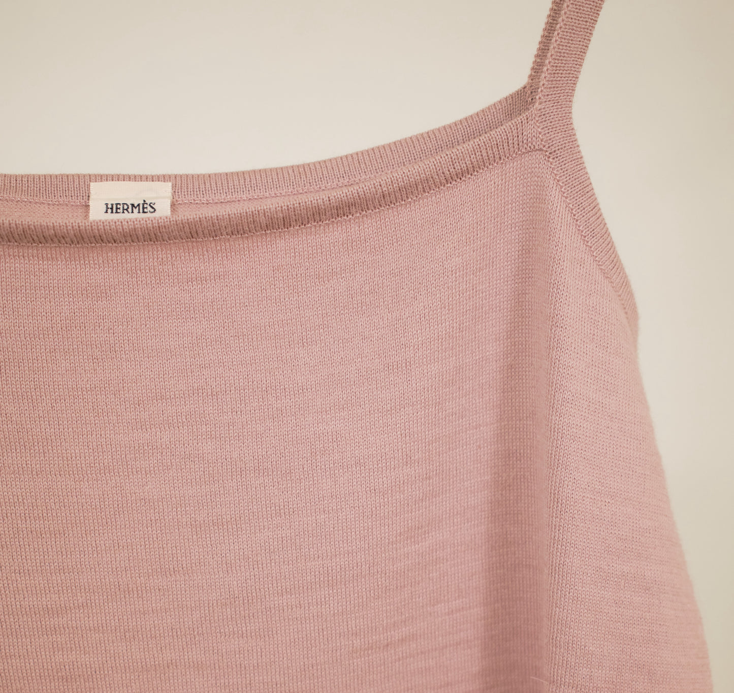 Hermès Alpaca Knit Camisole Top
