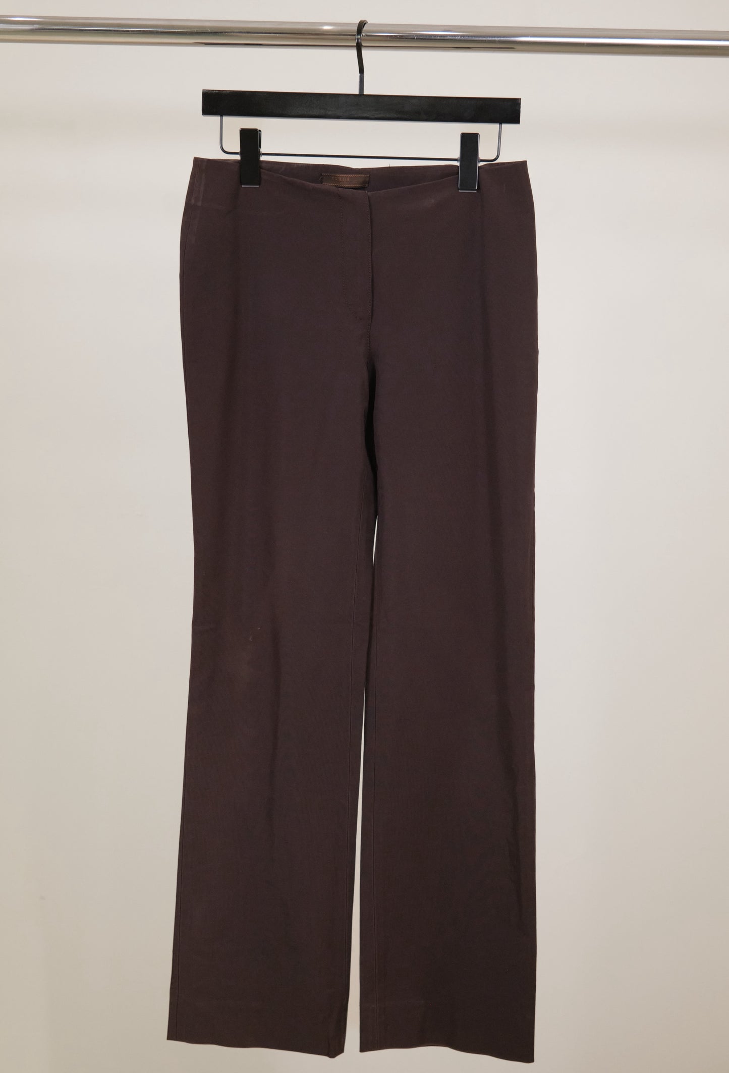 Prada Nylon Rubber Stretch Pants