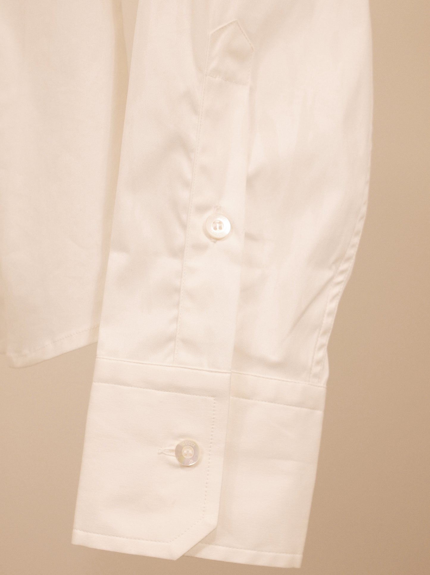 Gucci Long Sleeve Blouse Ivory