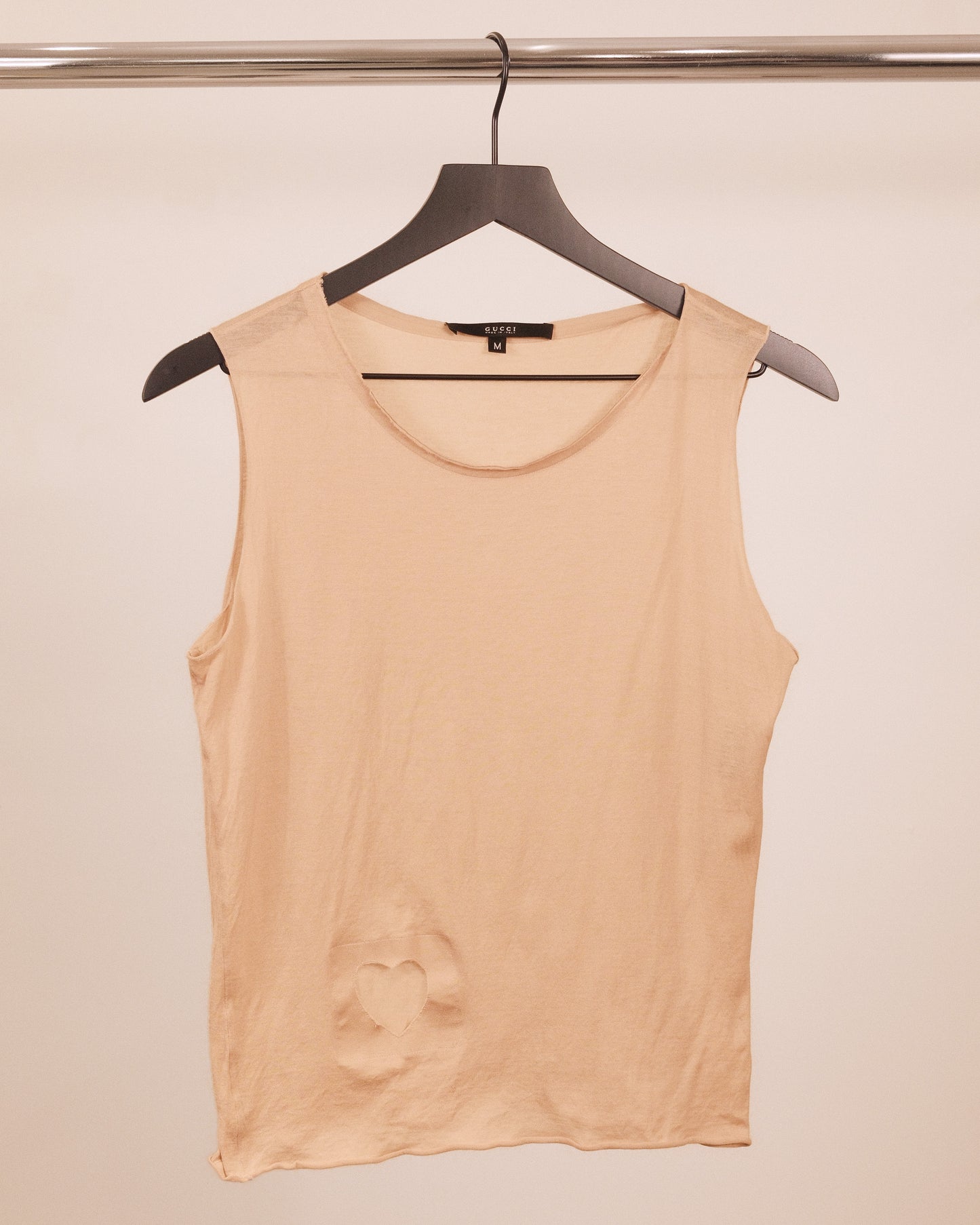 Gucci Heart Cut-Out Top