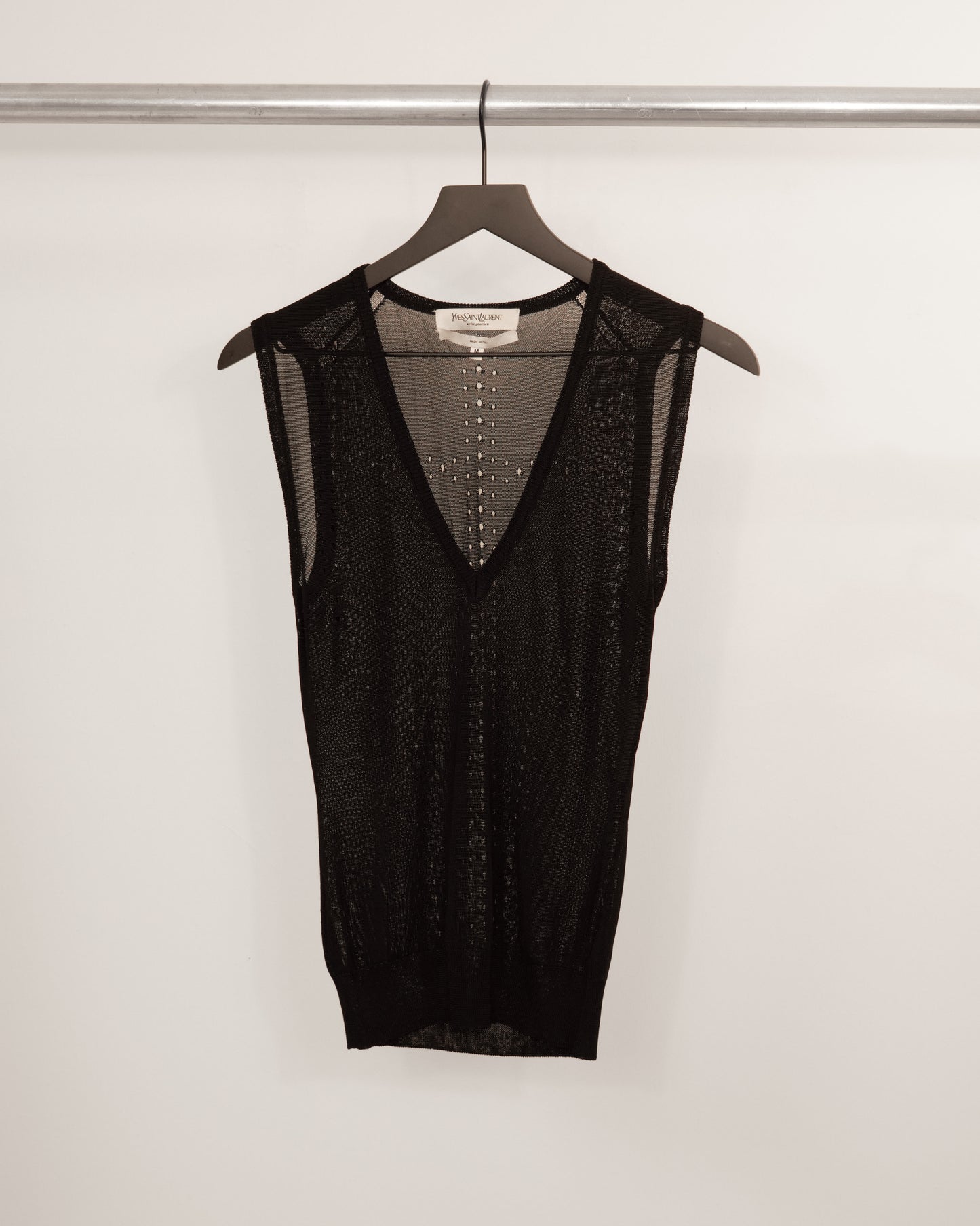Yves Saint Laurent Rive Gauche Sleeveless Knit