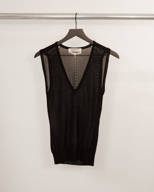 Yves Saint Laurent Rive Gauche Sleeveless Knit