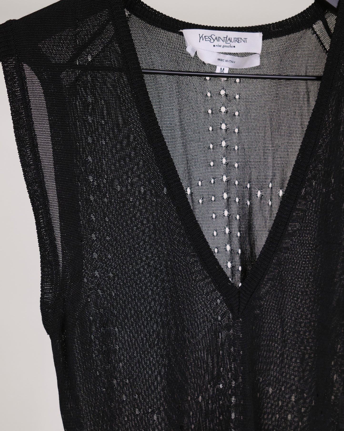 Yves Saint Laurent Rive Gauche Sleeveless Knit