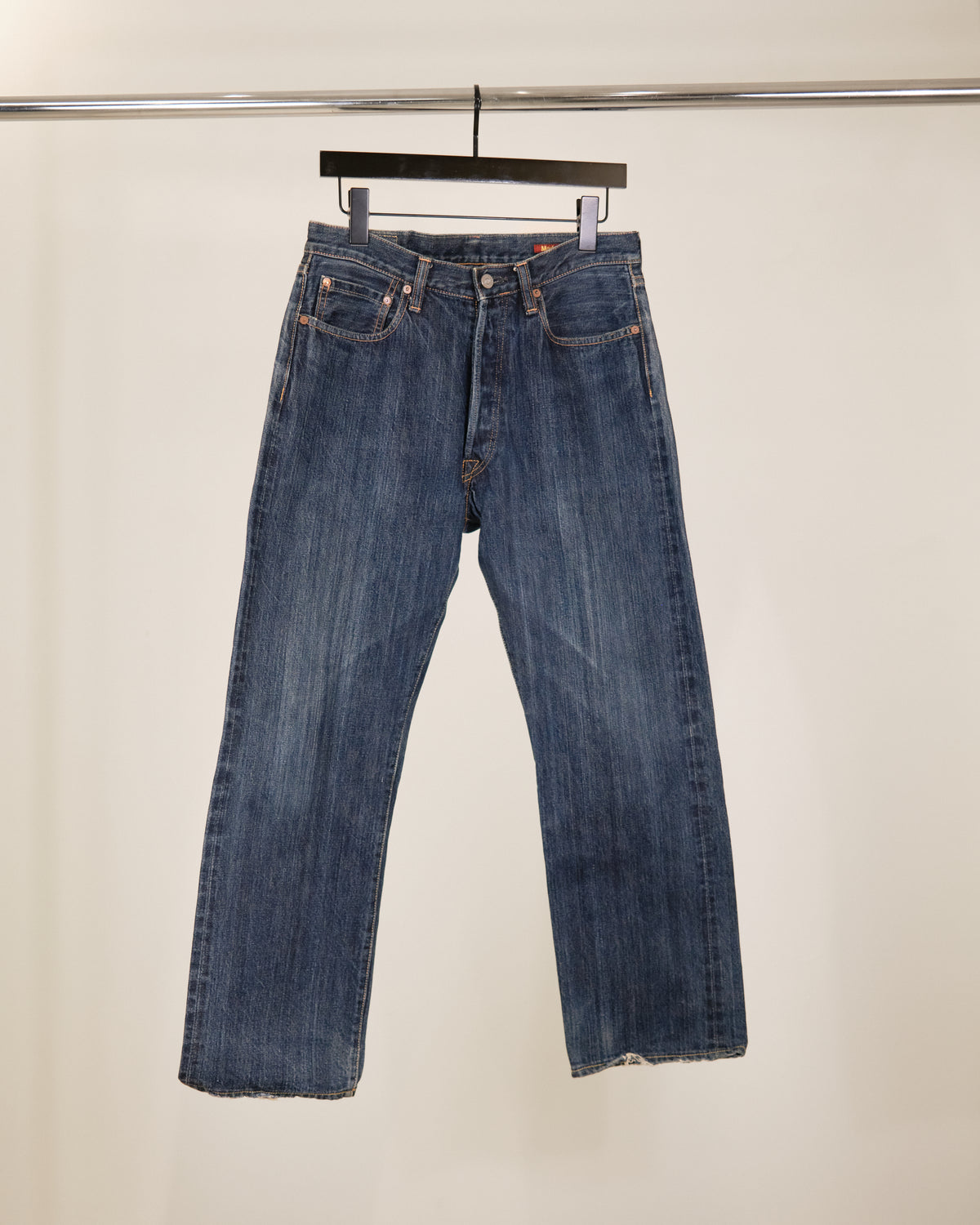 Kapital Indigo Straight Denim Jeans
