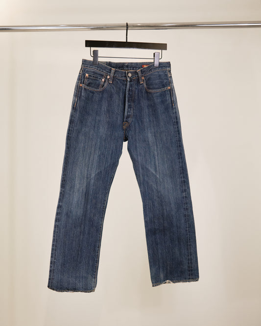Kapital Indigo Straight Denim Jeans